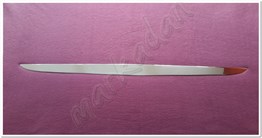 WOC Chrome Opel Astra J HB Krom Bagaj Alt Çıta 2009-2015 Paslanmaz Çelik