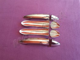 WOC Chrome Opel Astra K Krom Kapı Kolu 2015 Sonrası Sensörsüz 4 Kapı Paslanmaz Çelik