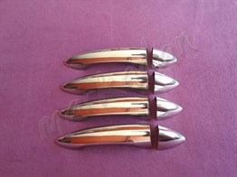 WOC Chrome Opel Astra K Krom Kapı Kolu 2015 Sonrası Sensörsüz 4 Kapı Paslanmaz Çelik