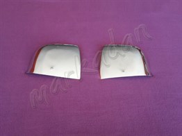 WOC Chrome Opel Combo Krom Ayna Kapağı 2012-2018 2 Parça Paslanmaz Çelik