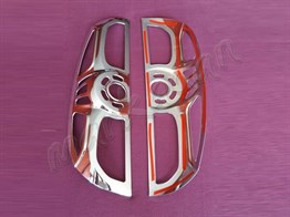 WOC Chrome Opel Combo Krom Stop Çerçevesi 2012-2018 2 Parça Abs Krom