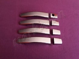 WOC Chrome Opel Corsa D Krom Kapı Kolu 2006-2015 4 Kapı Paslanmaz Çelik