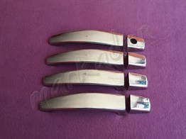 WOC Chrome Opel Vectra C Krom Kapı Kolu 2002-2009 4 Kapı Paslanmaz Çelik