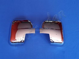 WOC Chrome Opel Vivaro Krom Ayna Kapağı 2014-2019 2 Parça Abs Krom