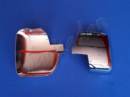 WOC Chrome Opel Vivaro Krom Ayna Kapağı 2014-2019 2 Parça Abs Krom