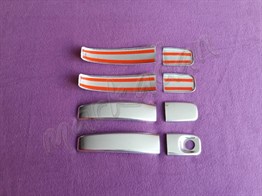 WOC Chrome Opel Vivaro Krom Kapı Kolu 2001-2014 4 Kapı Paslanmaz Çelik