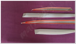 WOC Chrome Peugeot 2008 Yan Kapı Çıtası 2020 Sonrası 4 Parça Paslanmaz Çelik