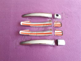 WOC Chrome Peugeot 5008 Krom Kapı Kolu 2010-2016 4 Kapı Paslanmaz Çelik