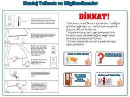 WOC Chrome Peugeot Bipper Krom Ayna Kapağı 2008 Sonrası 2 Parça Abs Krom