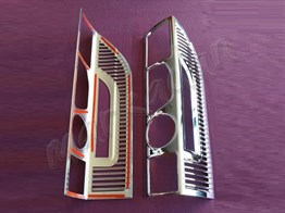 WOC Chrome Peugeot Boxer Krom Stop Çerçevesi 2006-2014 2 Parça Abs Krom