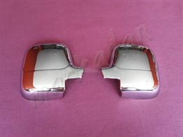 WOC Chrome Peugeot Partner Krom Ayna Kapağı 1996-2008 2 Parça Abs Krom