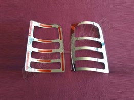 WOC Chrome Peugeot Partner Krom Stop Çerçevesi 1996-2008 2 Parça Paslanmaz Çelik