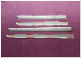 WOC Chrome Peugeot Partner Tepee Krom Yan Kapı Çıtası 2008-2018 4 Parça Paslanmaz Çelik