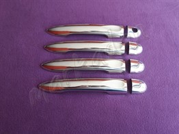 WOC Chrome Renault Captur Krom Kapı Kolu 2013-2019 4 Kapı Paslanmaz Çelik