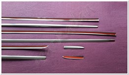 WOC Chrome Renault Clio 4 Sport Tourer Krom Cam Çıtası 2012-2020 8 Parça Paslanmaz Çelik