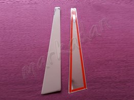 WOC Chrome Renault Megane 2 Kapı Direği 2004-2010 2 Parça Paslanmaz Çelik