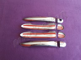 WOC Chrome Renault Megane 3 Krom Kapı Kolu 2010-2016 4 Kapı Paslanmaz Çelik