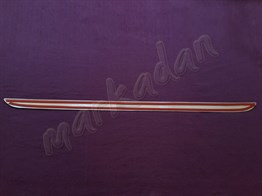 WOC Chrome Renault Megane 4 Sedan Krom Bagaj Alt Çıta 2016 Sonrası Paslanmaz Çelik