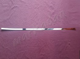 WOC Chrome Renault Scenic 2 Krom Bagaj Çıtası 2003-2009 Paslanmaz Çelik