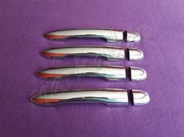 WOC Chrome Renault Vel Satis Krom Kapı Kolu 2006-2009 4 Kapı Paslanmaz Çelik