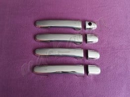 WOC Chrome Toyota Auris Krom Kapı Kolu 2006-2012 4 Kapı Paslanmaz Çelik
