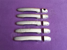 WOC Chrome Toyota Rav 4 Sensörsüz Krom Kapı Kolu 2006-2012 5 Kapı Paslanmaz Çelik