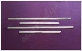WOC Chrome VW Bora Krom Yan Kapı Çıtası 1998-2004 4 Parça Paslanmaz Çelik
