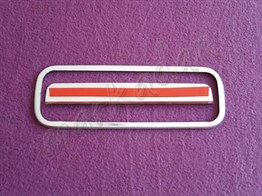 WOC Chrome VW Caddy Krom Bagaj Açma 2010-2014 2 Parça Paslanmaz Çelik