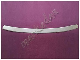 WOC Chrome VW Caddy Krom Arka Tampon Eşiği 2004-2014 Paslanmaz Çelik