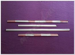 WOC Chrome VW Golf 4 Krom Yan Kapı Çıtası 1998-2004 4 Parça Paslanmaz Çelik