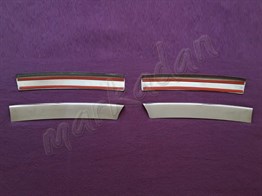 WOC Chrome VW Golf 4 Krom Ön Panjur 1998-2004 4 Parça Paslanmaz Çelik