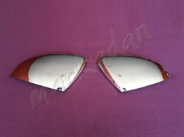 WOC Chrome VW Golf 7 Krom Ayna Kapağı 2012-2020 2 Parça Paslanmaz Çelik