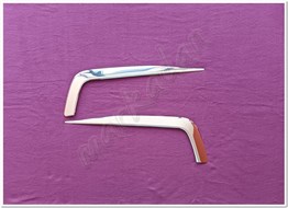 WOC Chrome VW Passat B8.5 Krom Sis Farı Çerçevesi 2019 Sonrası 2 Parça Paslanmaz Çelik
