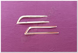 WOC Chrome VW Passat B8 Krom Sis Farı Çerçevesi 2015-2019 2 Parça Paslanmaz Çelik