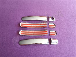 WOC Chrome VW Polo Krom Kapı Kolu 2001-2009 4 Kapı Paslanmaz Çelik