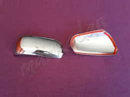 WOC Chrome VW Sharan Krom Ayna Kapağı 1997-2004 2 Parça Paslanmaz Çelik