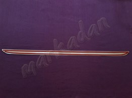 WOC Chrome VW T-Roc Krom Bagaj Alt Çıta 2017 Sonrası Paslanmaz Çelik