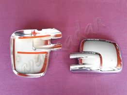WOC Chrome VW T4 Caravelle Krom Ayna Kapağı 1995-2003 2 Parça Abs Krom
