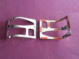 WOC Chrome VW T4 Multivan Krom Stop Çerçevesi 1995-2003 2 Parça Paslanmaz Çelik