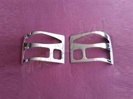 WOC Chrome VW T4 Transporter Krom Stop Çerçevesi 1995-2003 2 Parça Paslanmaz Çelik