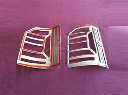 WOC Chrome VW T6 Transporter Krom Stop Çerçevesi 2015-2024 2 Parça Abs Krom