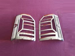 WOC Chrome VW T6 Transporter Krom Stop Çerçevesi 2015-2024 2 Parça Abs Krom