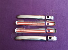 WOC Chrome VW Volt Lt Krom Kapı Kolu 1998-2006 4 Kapı Paslanmaz Çelik