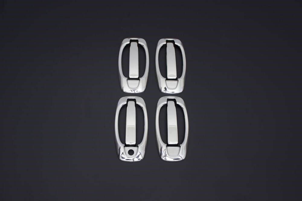 Citroen Nemo Krom Kapı Kolu 4 Kapı 8 Parça Set 2007 ve Sonrası