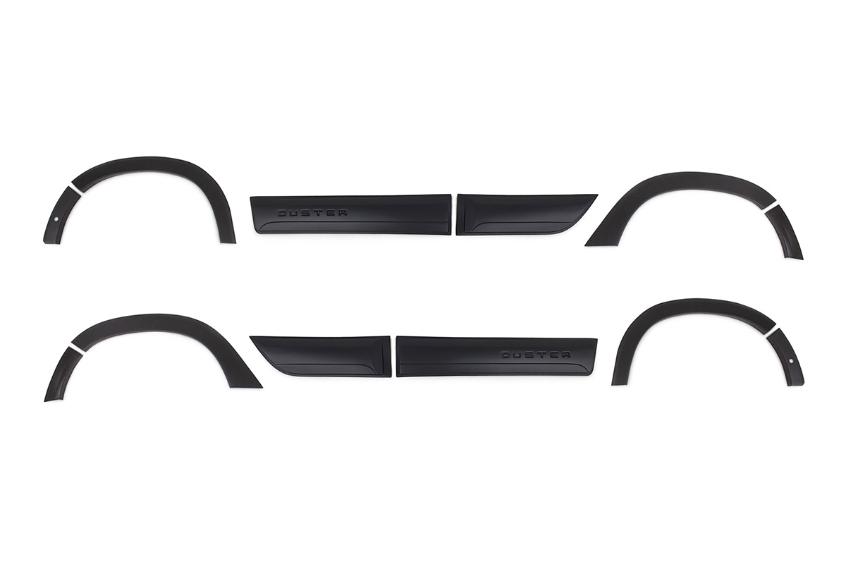Dacia Duster Çamurluk ve Kapı Dodik Set Sensörlü Abs 12 Parça 2018-2024 Arası