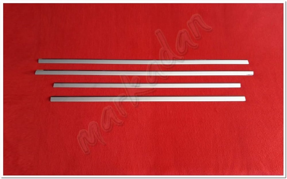 DB Chrome Ford Focus HB Cam Çıtası Nikelajı 2005-2011 4 Parça P.Çelik