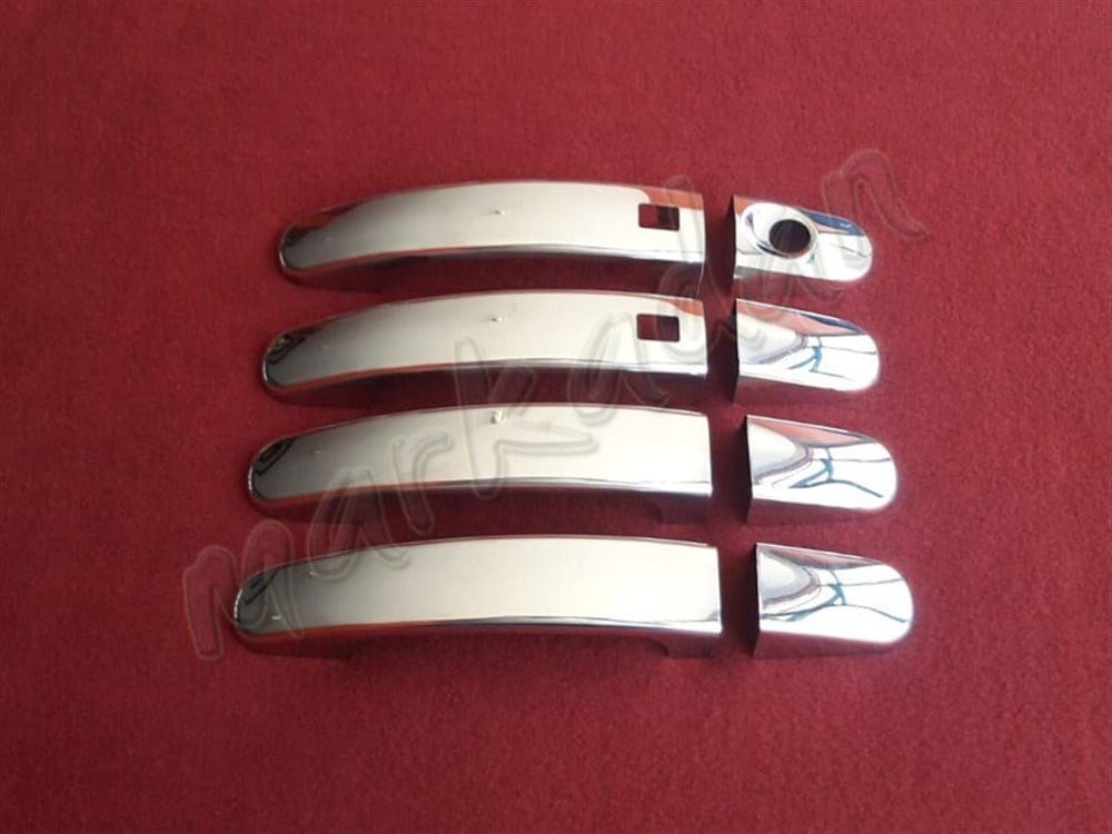 DB Chrome Ford Kuga Sensörlü Kapı Kolu Nikelajı 2008-2012 4 Kapı P.Çelik