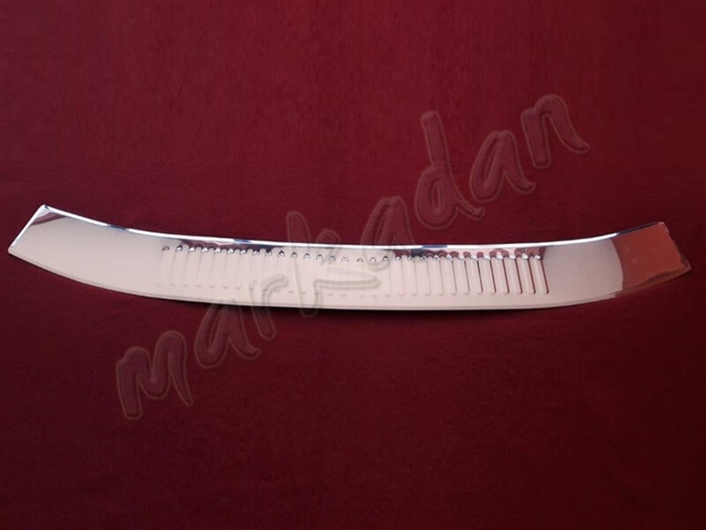DB Chrome Ford Tourneo Courier Arka Tampon Üstü Nikelaj 2014 Sonrası P.Çelik