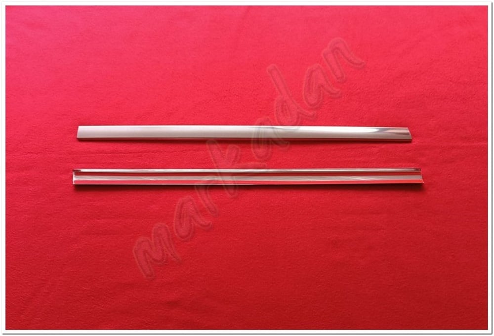 DB Chrome Ford Transit Kelebek Cam Direği Nikelajı 2003-2013 2 Parça P.Çelik