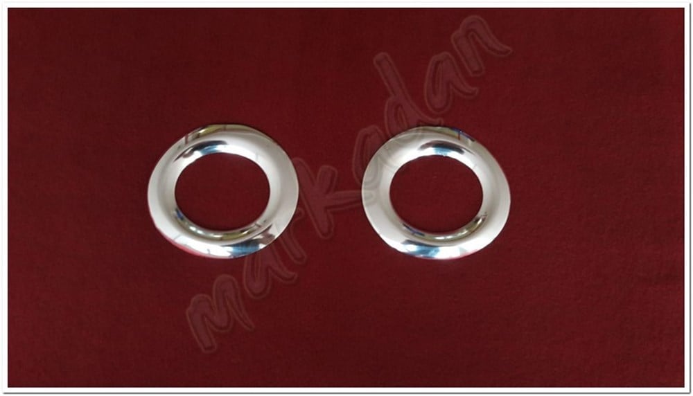 DB Chrome Mercedes Vito W447 Krom Sis Farı Çerçeve Nikelajı 2014 Sonrası 2 Parça P.Çelik